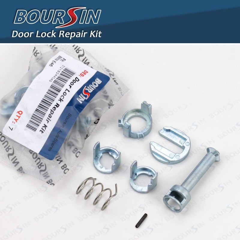 BOURSIN Door Lock Cylinder Repair Kit for BMW E46 3 Series M3 1998-2006 Front L/R Side - Image 2